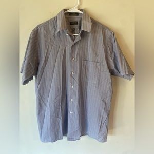 Arrow Poplin Short Sleeve Button Down Men's Shirts